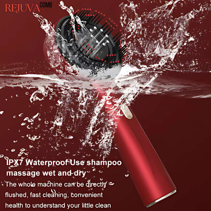 RejuvaComb™ – Electric Scalp Massager & Hair Growth Stimulator