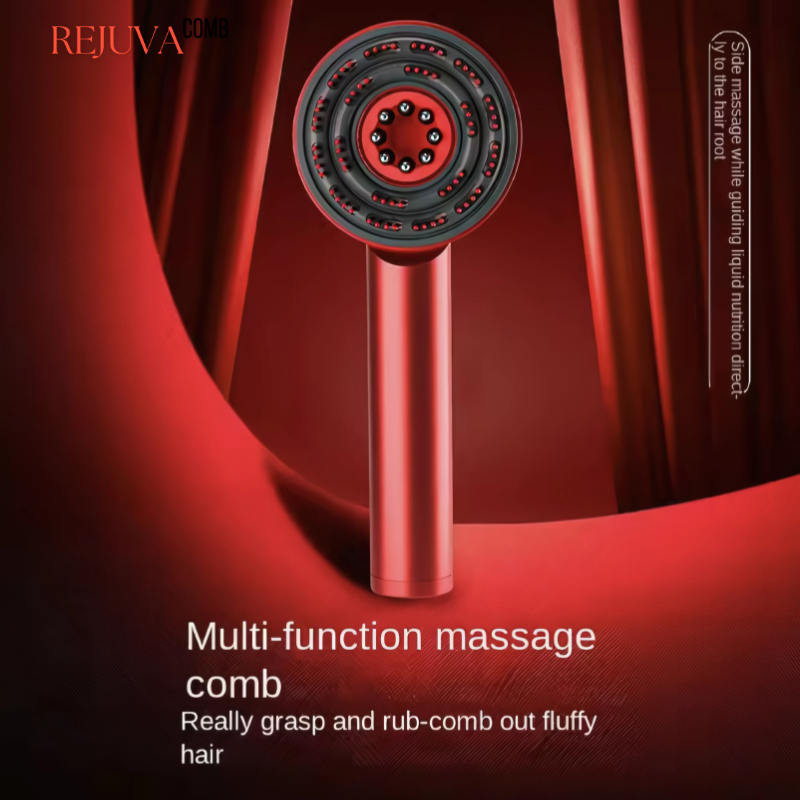 RejuvaComb™ – Electric Scalp Massager & Hair Growth Stimulator